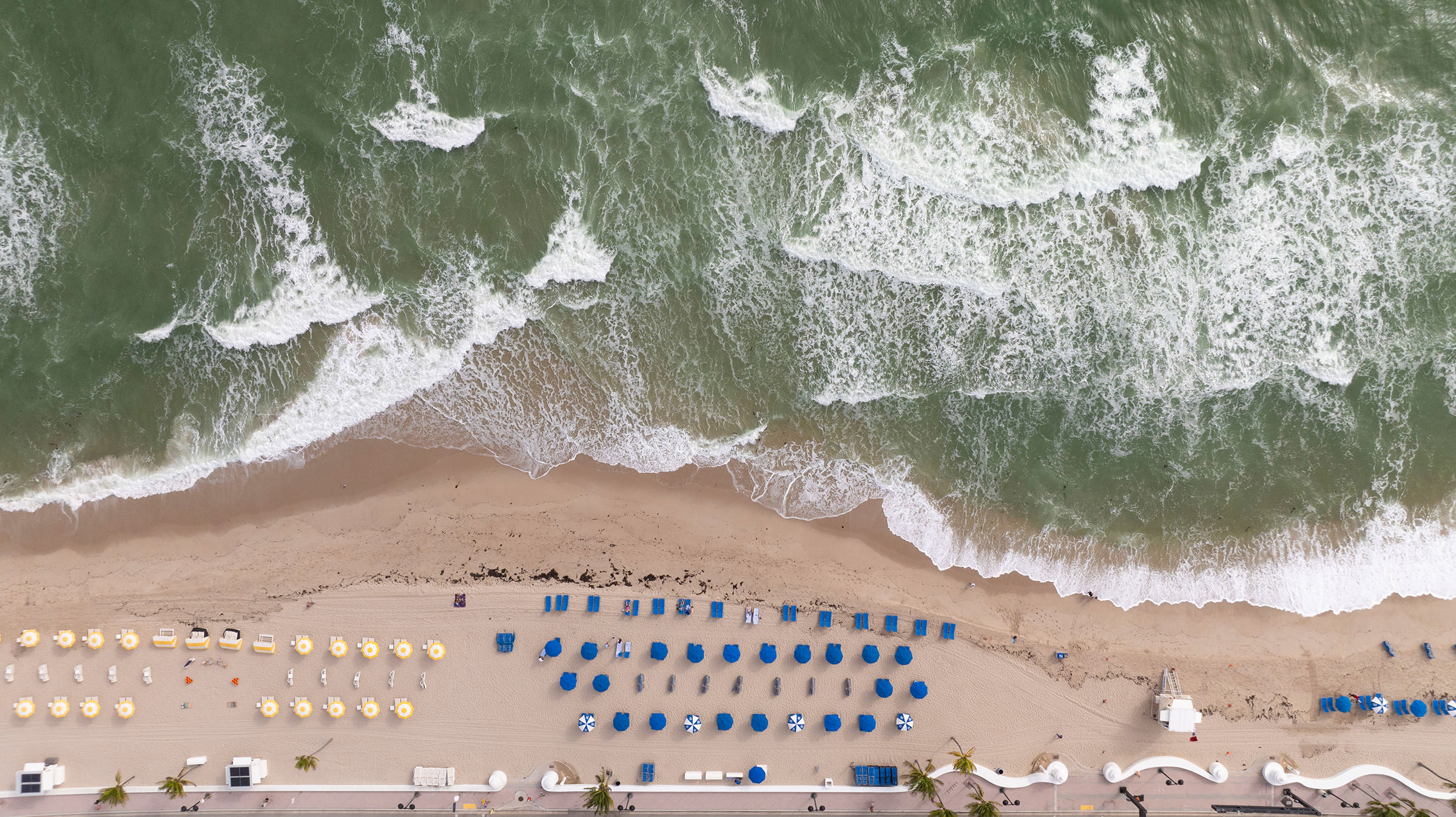 Aerial view of the Beach House Fort Lauderdale beach